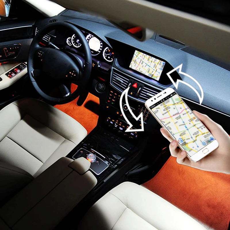 Видео Интерфейс Android для 2009 Benz E/C/S серии с W221 внешней коробкой Android|android