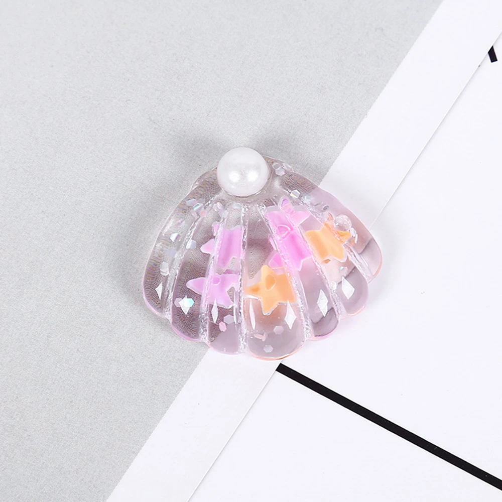 3 шт. Подвески в виде ракушек для слайма DIY конфеты полимерные бусины наполнитель