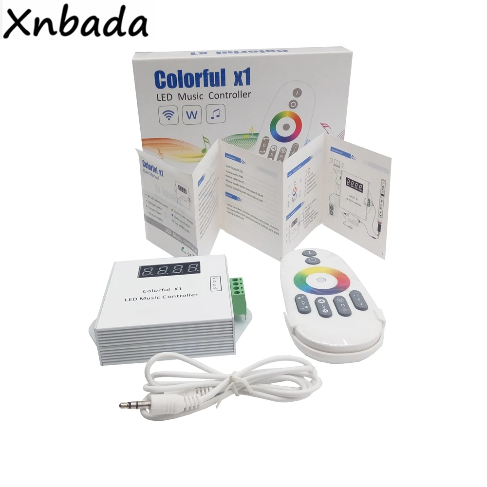 Светодиодная лента WS2812B WS2811 SK6812 USC1903 музыка X1/X2 светодиодный контроллер