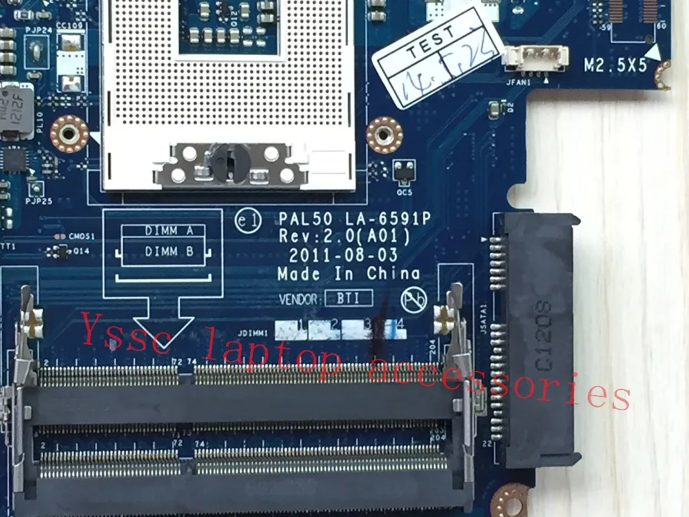 PAL50 LA 6591P материнская плата для ноутбука Dell Latitude E6420 Материнская Гарантия: 90