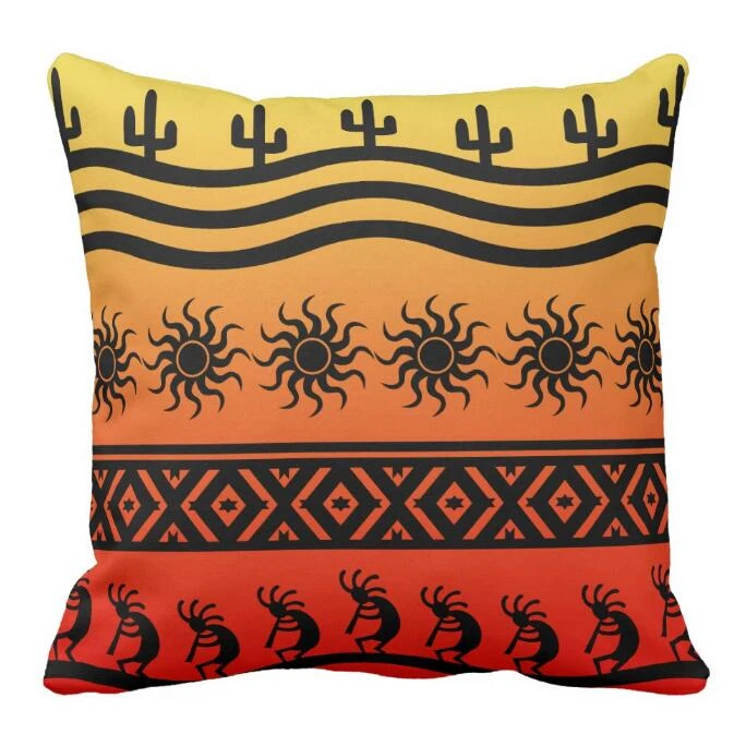  В этническом стиле подушка покрытие автомобиля защита от солнца пустыня кактус