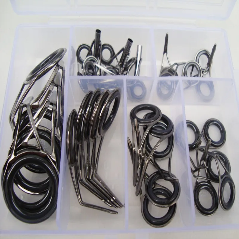 35 шт. 7 размеров удочка направляющее кольцо набор наконечников для ремонта удочки