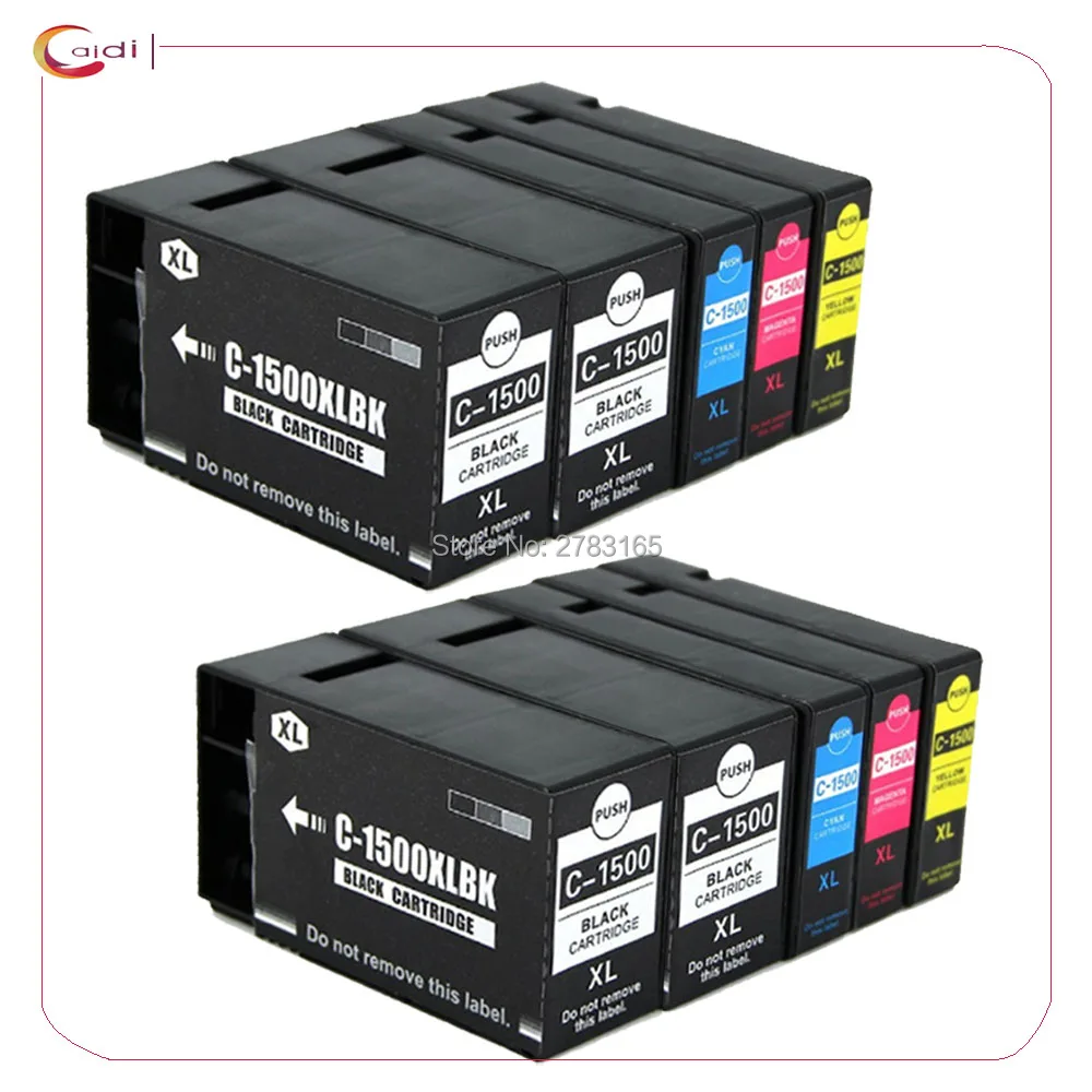 10 шт. совместимый чернильный картридж PGI-1500XL pgi 1500 для Canon принтер Maxify MB2050 MB2350 принтер струйный