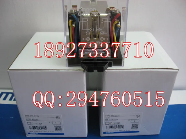 

[ZOB] 100% new original OMRON Omron ratchet relay G4Q-212S AC220V --2PCS/LOT