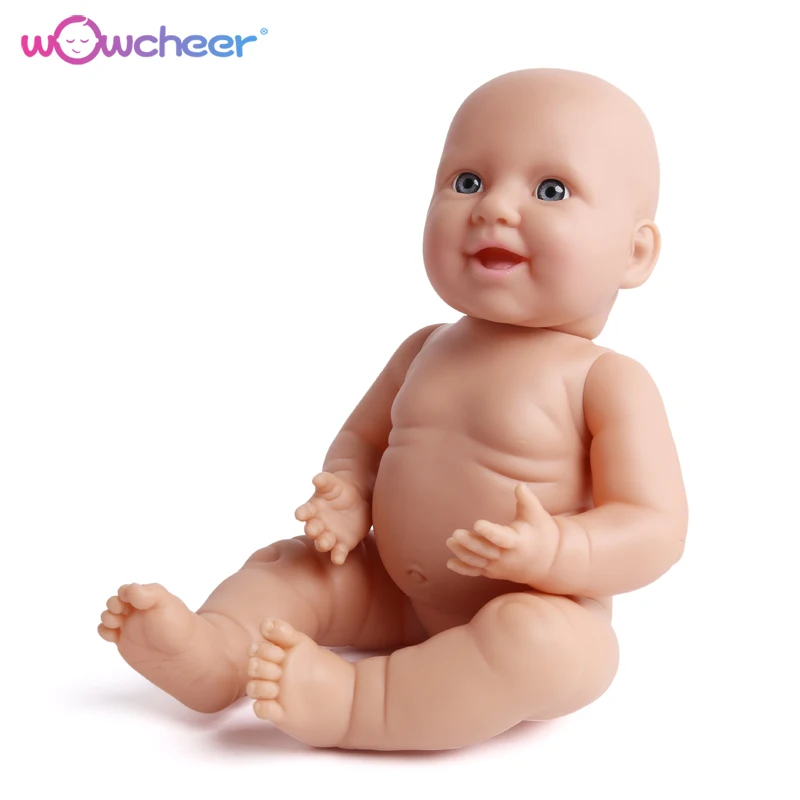 Кукла новорожденная WOWCHEER силиконовая виниловая детская игрушка для игрового