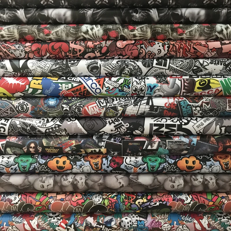 Виниловая наклейка граффити в виде бомбы для автомобиля ПВХ JDM гоночный