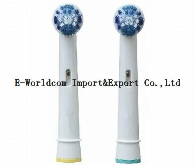 Freeshipping Hot Sales promotion Original LOGO 5packs/lot (4pcs/pack) EB17 To replace the toothbrush head oral hygiene product |