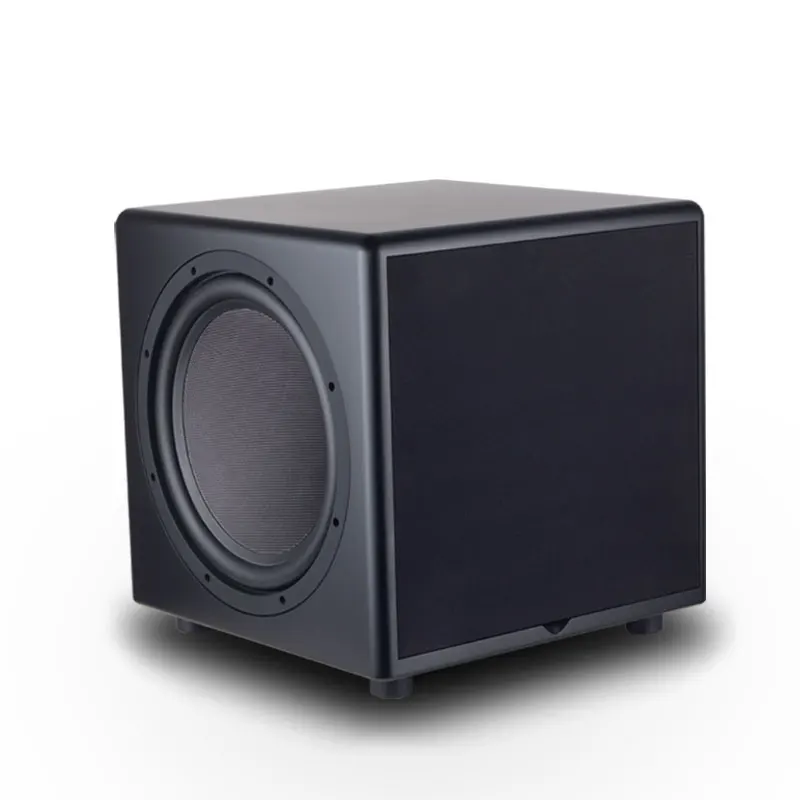 Queenway QS-12 1" Мощный сабвуфер активный сабвуфер SUB пианино лак краска активный+ пассивный динамик AC100-240V 500 Вт