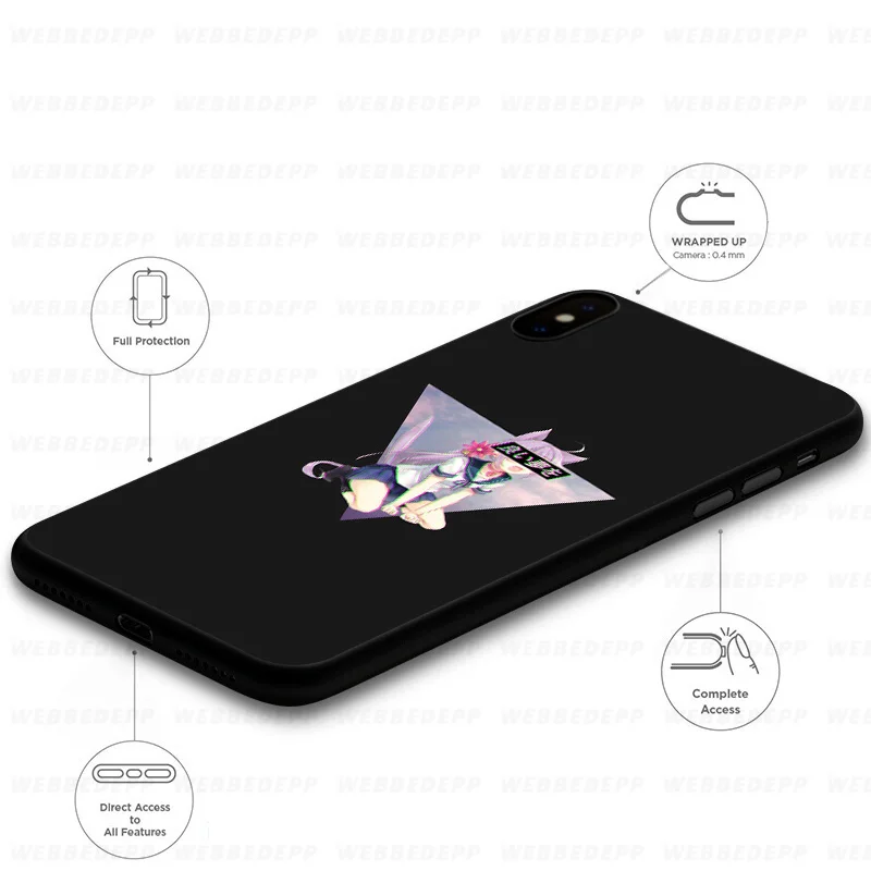 Японский эстетический мягкий чехол для девочек Huawei Mate Honor 20 6A 7A 7C 7X 8 9 9X 10 View Lite Pro 30 |