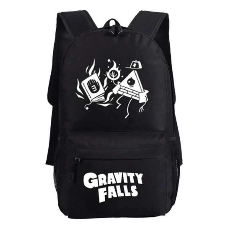 Style 1 Рюкзак Gravity falles Waddles, сумка на плечо, дорожная сумка, школьная сумка на молнии, сумка для ноутбука - Цвет: Style 1