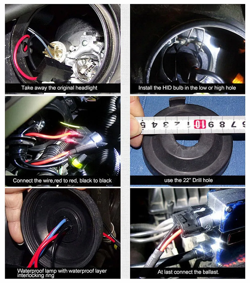 ANZULWANG 2 шт. лампы D2S D2R D4S D4R для Toyota 90981-20005 90981-20008 90981-20013 90981-20029 4300K 6000K 35W 12V