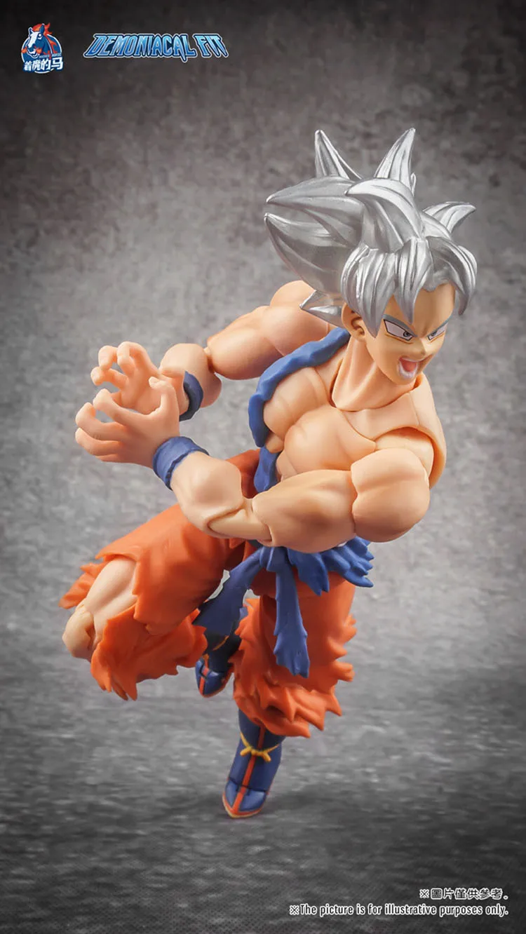 Обладает лошадь demoniacal подходит Dragon Ball Z Ultra инстинкт головы(без корпуса) ДЛЯ Bandai СВЧ Сон Гоку модели NZ003