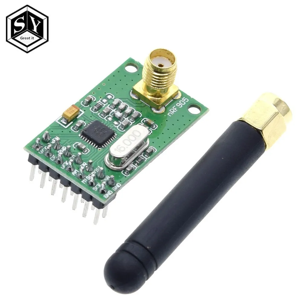 NRF905 беспроводной модуль приемопередатчика плата приемника беспроводного