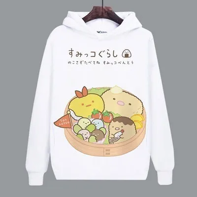 10 Женская толстовка для игры Sumikko Gurashi медведь Пингвин кошка милое пальто для девочек унисекс толстовки костюмы - Цвет: 10