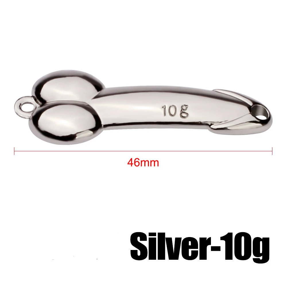 Silver 10g Рыболовные приманки Peche 5 г, 10 г, 15 г, 20 г, 28 г VIB, джиг-воблер, металлическая ложка с блестками, жесткие приманки, искусственная медь, без крючков, Isca Pesca - Цвет: Silver 10g