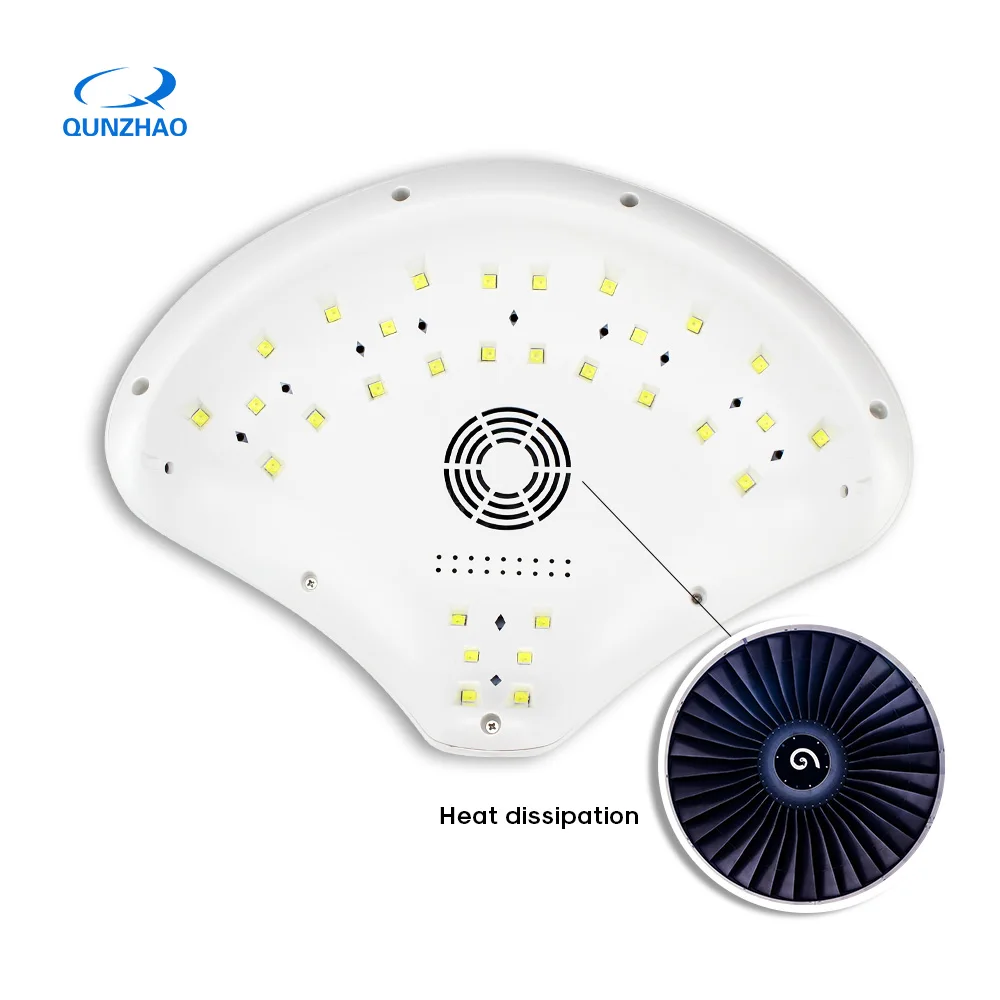 60 Вт УФ светодио дный лампа для ногтей ледяная двойные руки гель-лак Сушилка