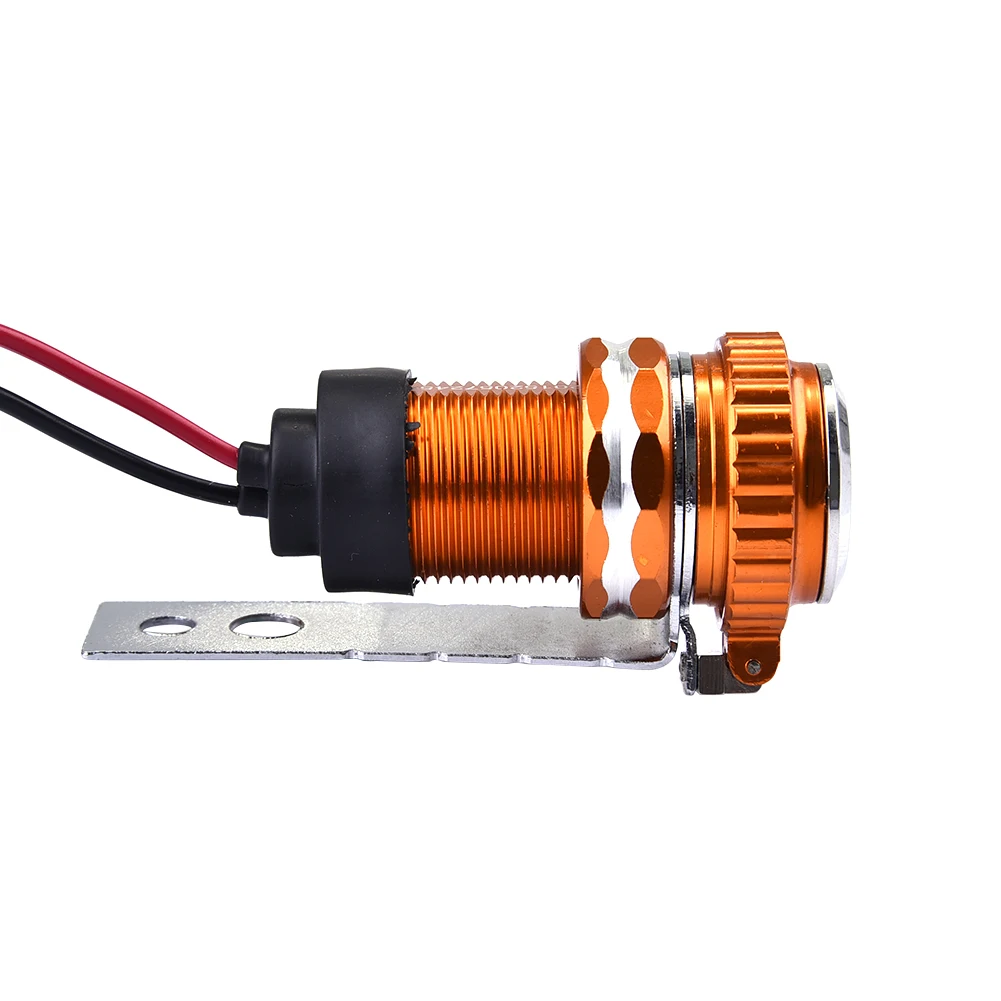 12V Мотоцикл модифицированные аксессуары в машину с USB, туманный распылитель с часы Зарядное устройство Водонепроницаемый мобильного телефона Зарядное устройство прикуриватель USB мото