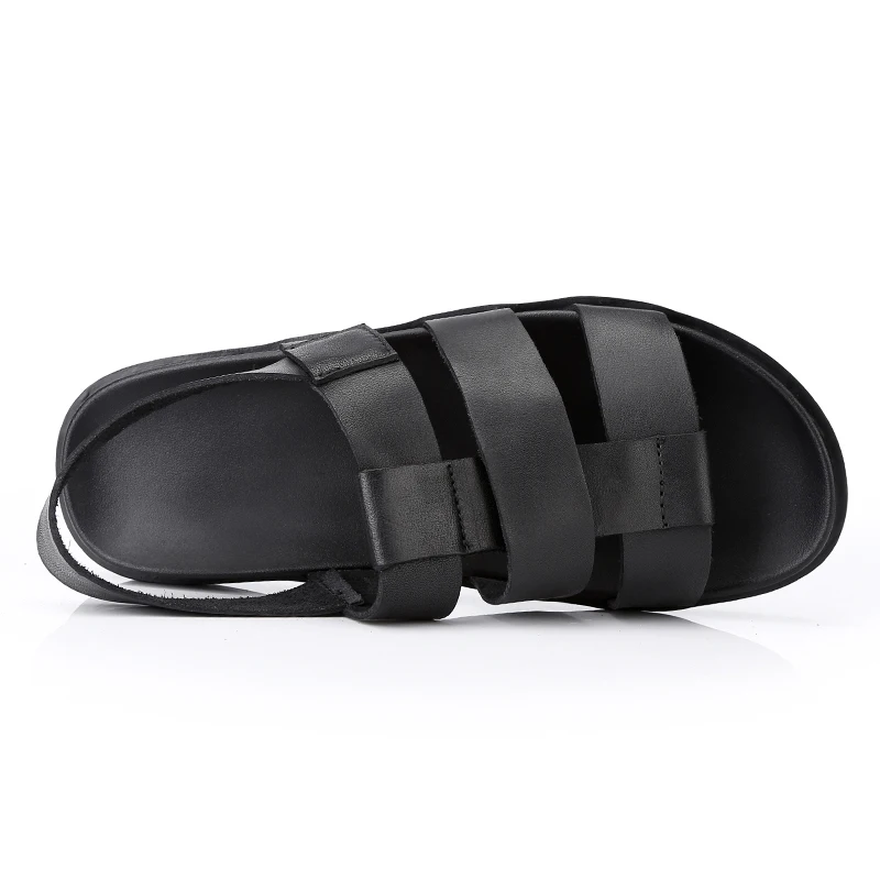 Fotwear/мужские сандалии из кожи с натуральным лицевым покрытием Летняя