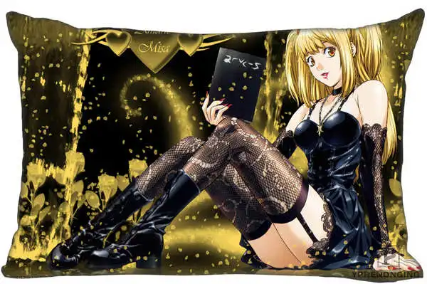 Rectangle Pillowcase Best Custom Death Note наволочка молния на прямоугольную наволочку 35x45,40x60 см(одна сторона печати) 180516-02 - Цвет: Rectangle Pillowcase