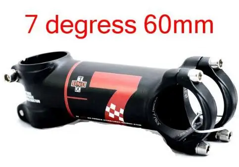7 degree 60mm UNO 7 велосипедный стержень Kalloy ultralight-7 17 градусов MTB Alu 7050 31,8 мм 60 70 мм 80 мм 90 мм 100 110 120 130 мм велосипедный стержень king alloy - Цвет: 7 degree 60mm
