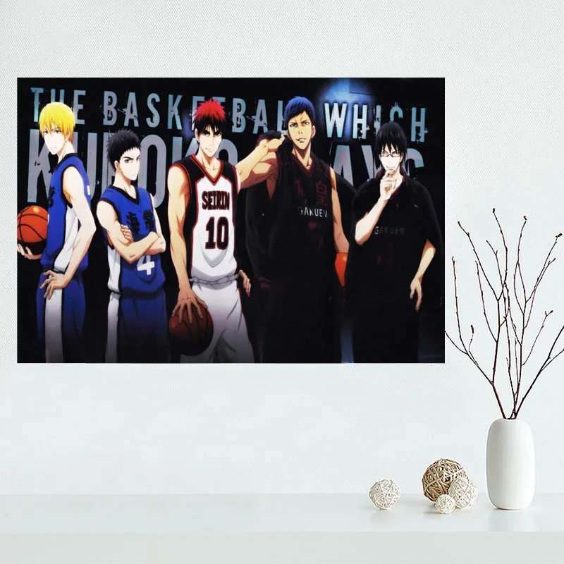 Холщовый постер Kurokos с корзиной на заказ украшение для дома настенное искусство