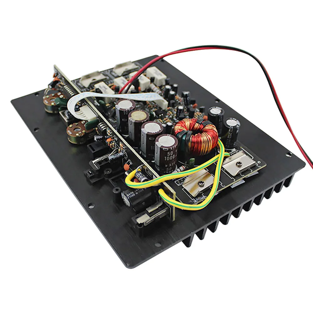 AIYIMA DC12V высокомощный автомобильный Бас Сабвуфер 1000 Вт усилитель для полного