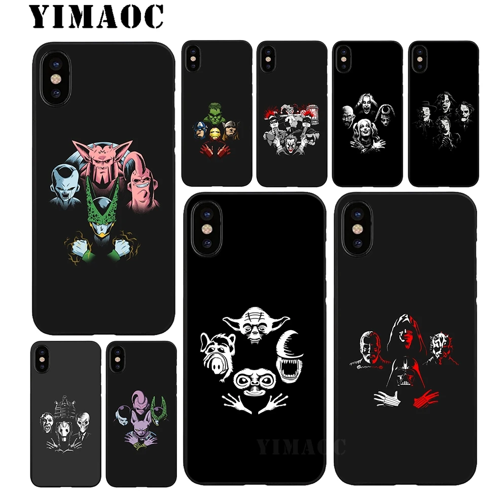 YIMAOC DBZ Джокер черепаха Мягкий силиконовый чехол для iPhone 11 Pro Xr Xs Max X или 10 8 7 6 6S Plus 5 5S