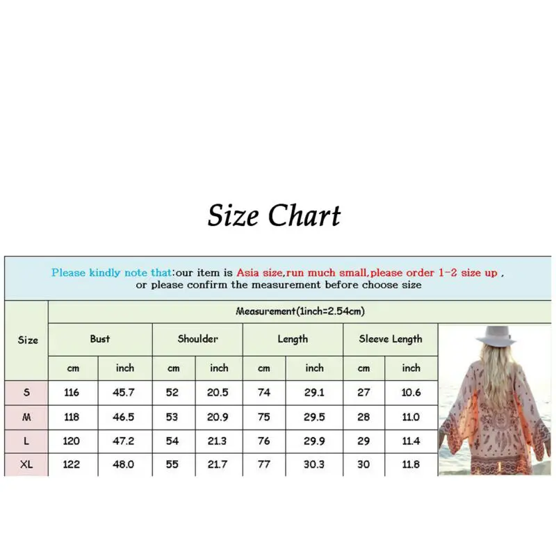 Блузка женская летняя свободная шифоновое пальто в стиле бохо | Женская одежда