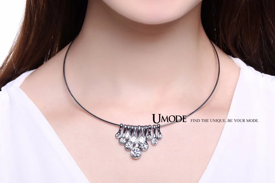 UMODE, колье на удачу, милые Подвески, ожерелье, колье с кругами, ожерелье с этикой, Трендовое женское ювелирное изделие, подарки на день рождения, Boho UN0234B