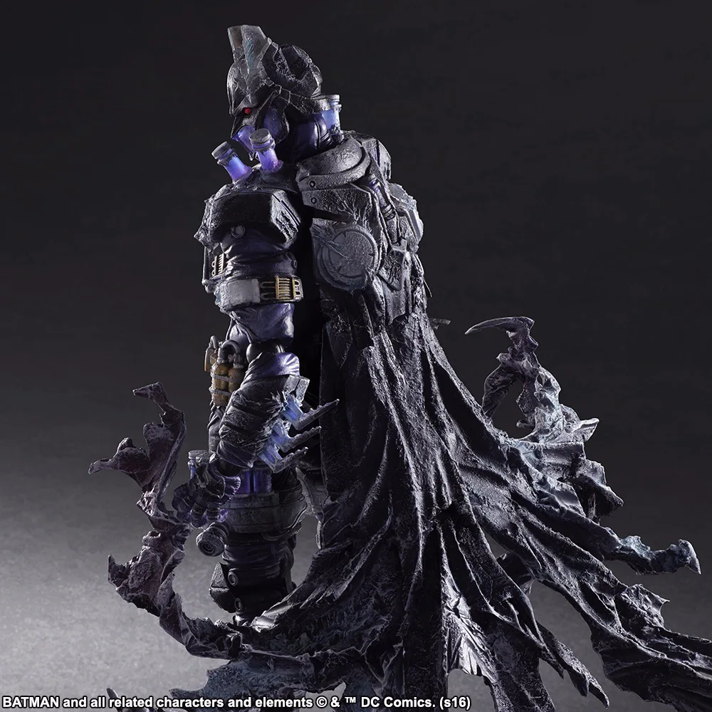Play Arts 27 см Rogues галерея Victor Fries Mister Freeze персонаж плохие парни в Бэтмене фигурка