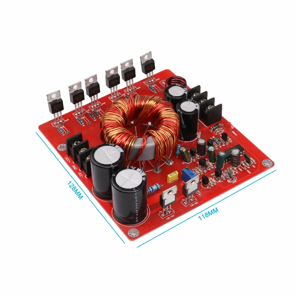 12VDC boost до+/-20-32VDC 350 Вт источник питания для автомобильного усилителя LM3886 TDA7294 TDA7293+/-20-32VDC выходное напряжение с регулировкой 30