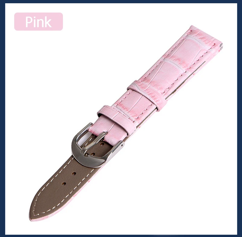Кожаный ремешок для часов мужчин и женщин наручных 22 мм 20 18 16 14 12 на ремне Ремешки