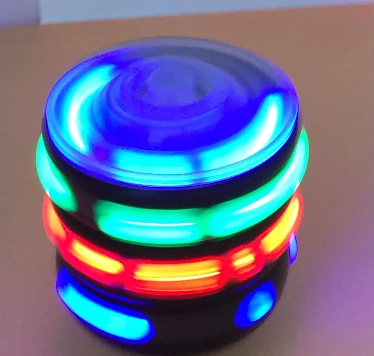 Spinning Top Finger gyroscope colorful luminous fingertips rotation balance music playing | Игрушки и хобби