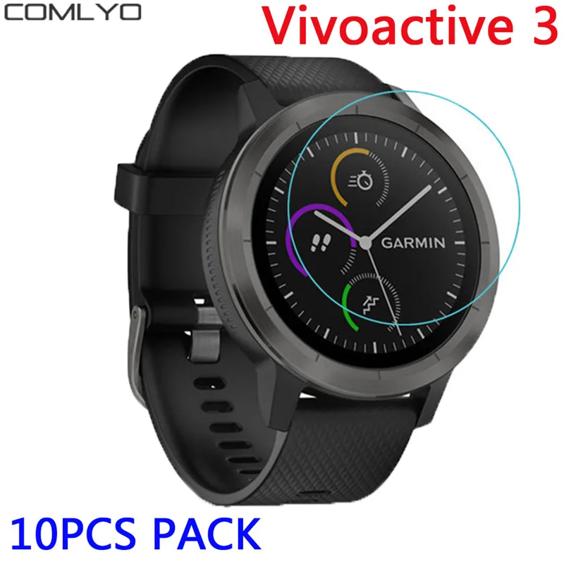 10 шт. упаковка для Garmin Vivoactive3 музыкальное стекло Защита экрана закаленное