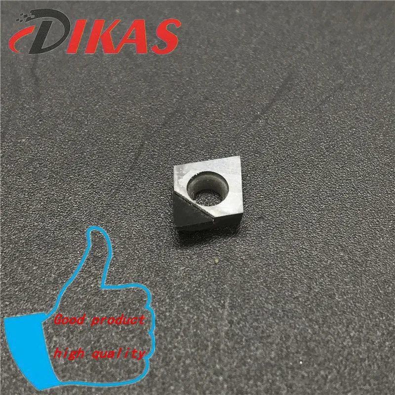 Алмазные вставки CCMT060204 PCD алмазное лезвие с ЧПУ инструменты для обработки