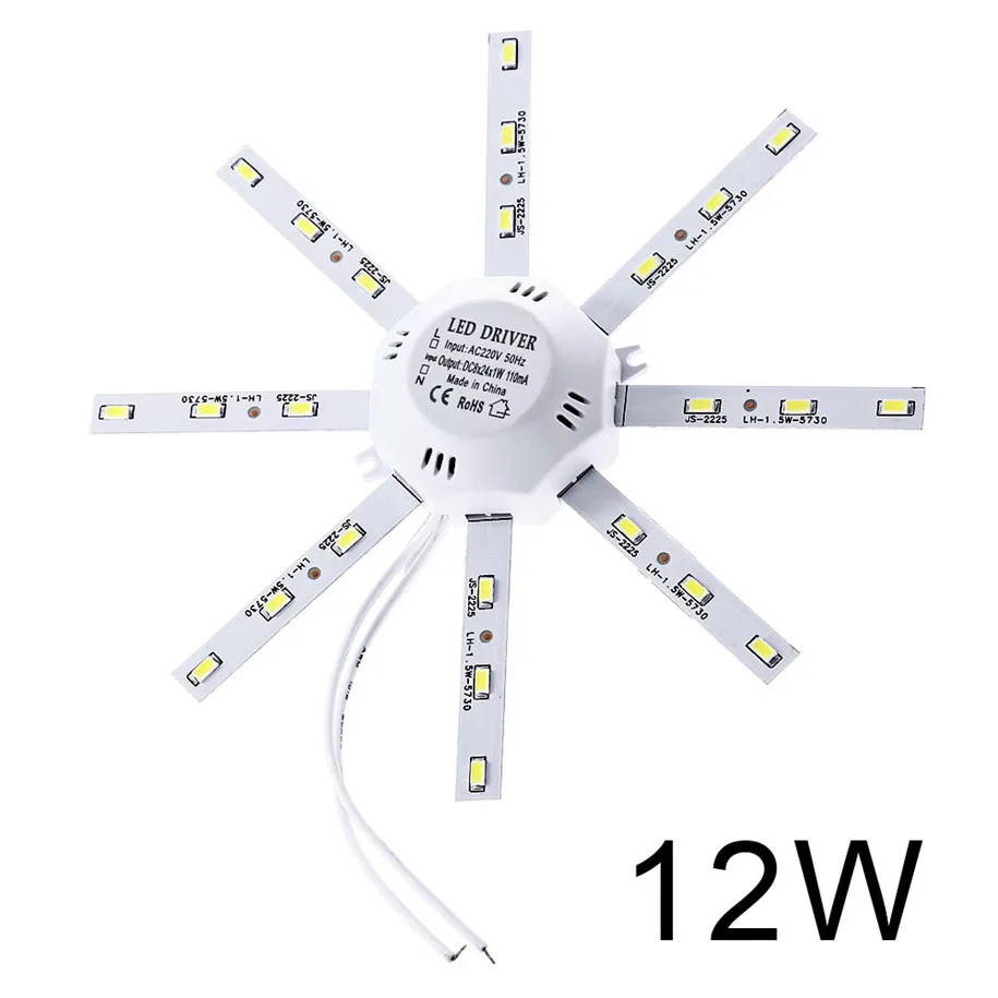 CARPRIE светодиодные потолочные светильники для гостиной 12 Вт 900lm 24 Led 5730 SMD LED спальня