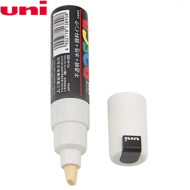 8 видов цветов set Mitsubishi Uni Posca PC 8K фломастер для рисования широкий наконечник мм