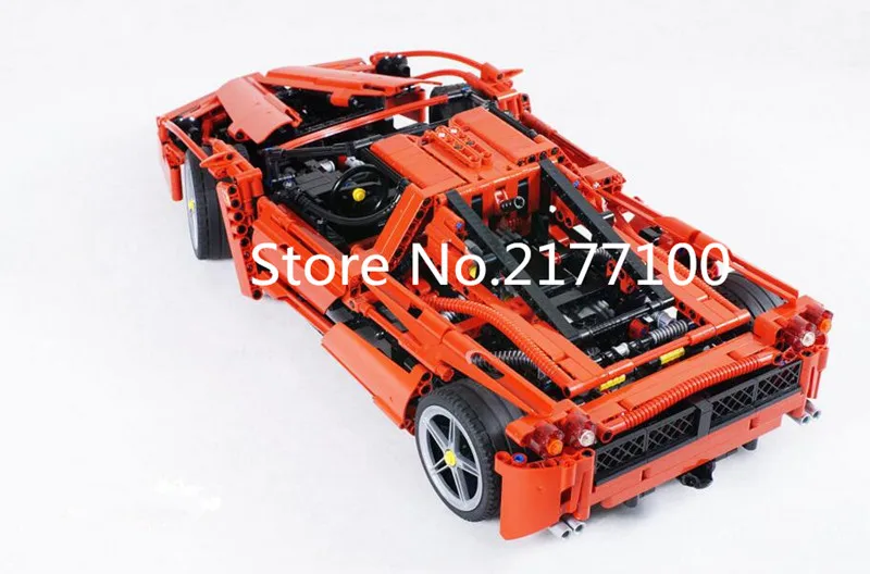 Новинка 9186 гоночная серия супермашина модель 1:10 набор строительных блоков