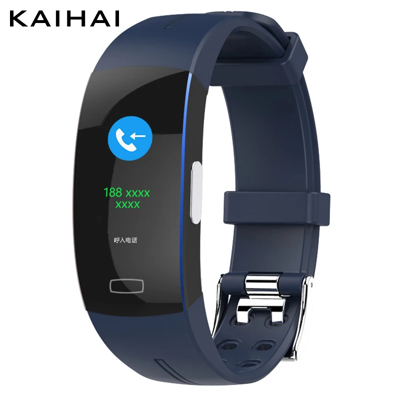 

KAIHAI 2019 activity blood pressure smart bracelet heart rate monitor PPG ECG sport band watch Activit fitness tracker wristband