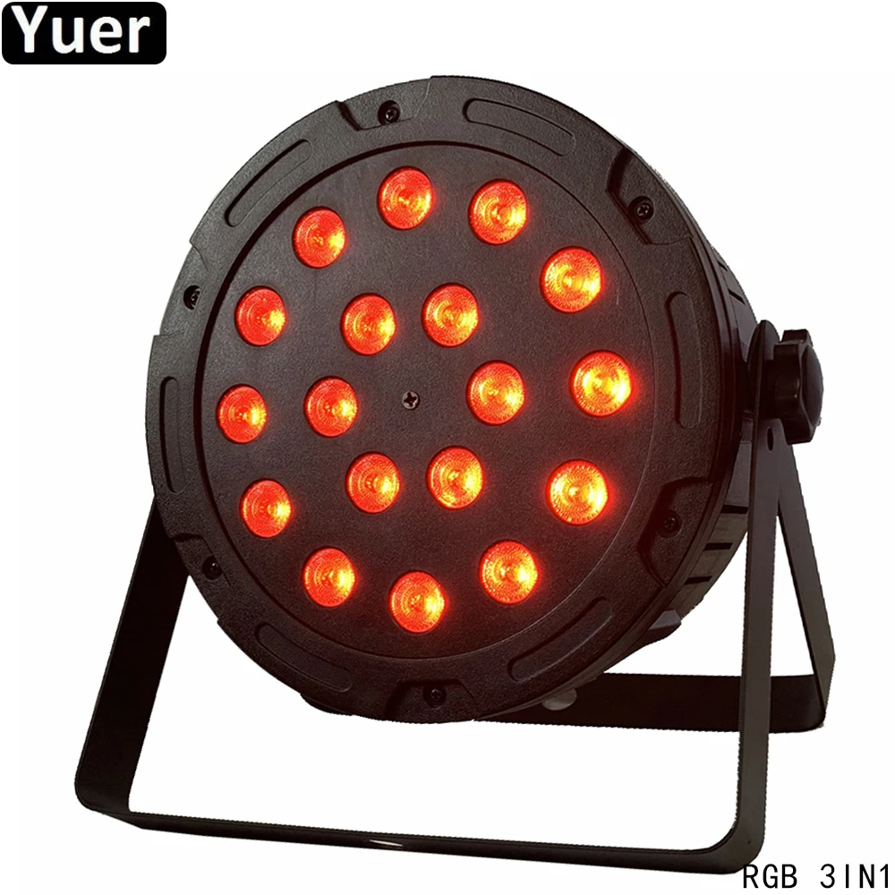 18x3W RGB 3IN1 Par Светильник s 6/8CH DMX DJ дискотечный светильник оборудование для бара