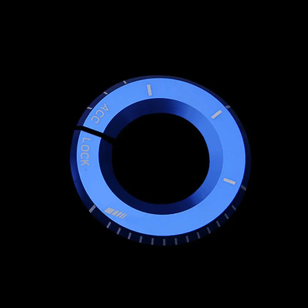 Алюминиевый Замок зажигания двигателя автомобиля блокировка переключателя