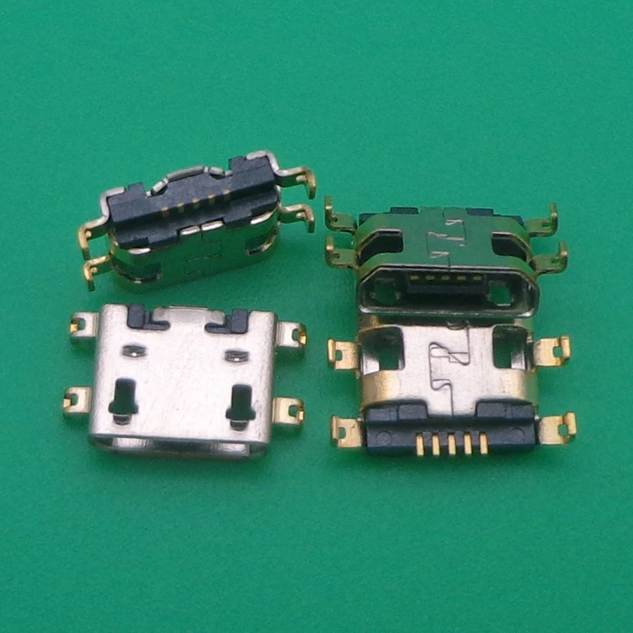 10 шт. разъем Micro USB зарядный для HUAWEI Y511 T00 U00 Alcatel One Touch Idol Dual OT6040 6040D/E|Соединители| |