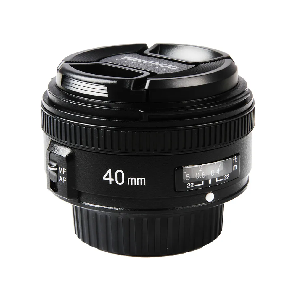 Объектив Yongnuo YN 40 мм F2.8N F2.8 с большой апертурой AF/MF фиксированный объектив