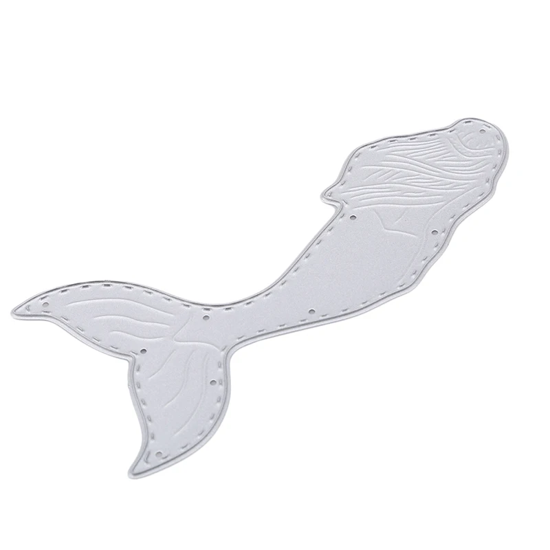 Новая мода Русалочка ручная тиснение штамповка DIY Дети лезвие из углеродистой