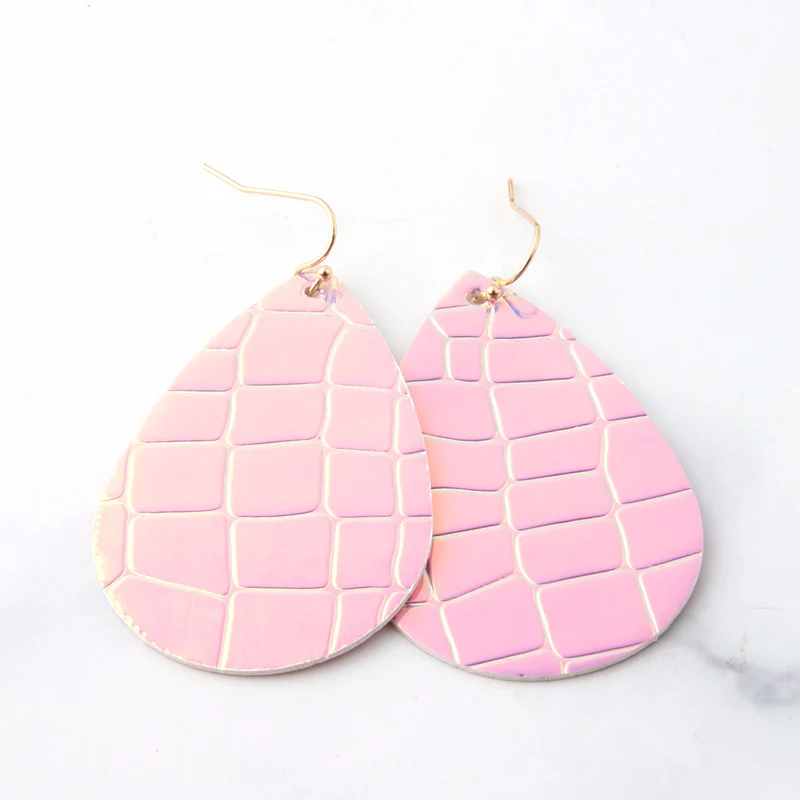 Женские кожаные серьги NeeFu WoFu брендовые медные серьги-подвески с леопардовым