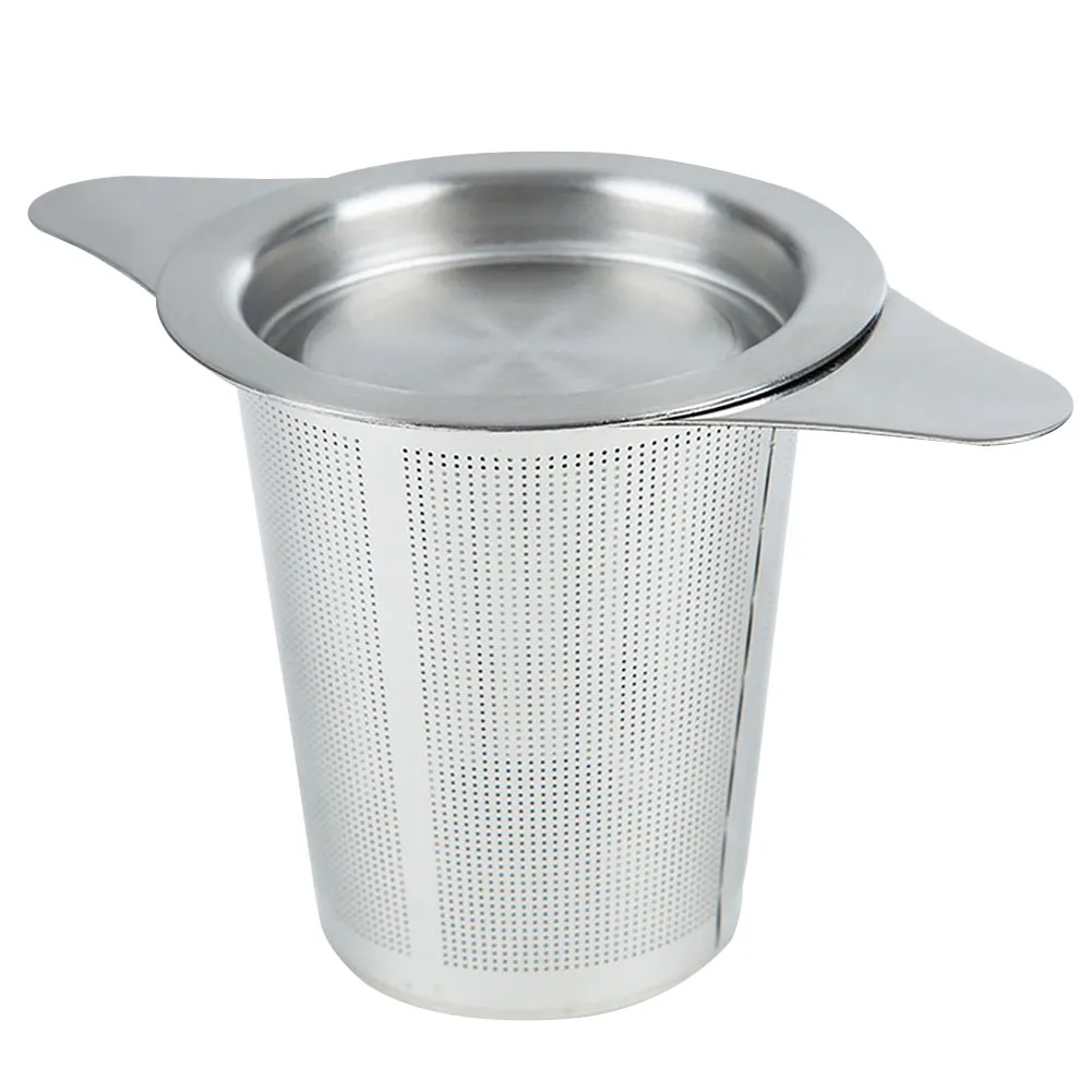 Чайник из нержавеющей стали с двойной ручкой легко чистится прочный крышкой чай