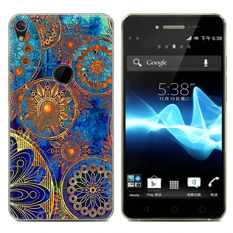 Чехол для телефона чехол alcatel Shine Lite 5080X 5 дюймовый Модный мягкий дизайнерский арт
