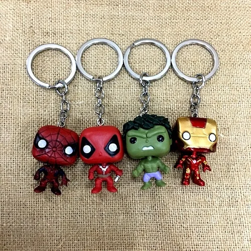 2019 Модные Новые поп-игрушки брелок Marvel Капитан Америка Железный человек Дети