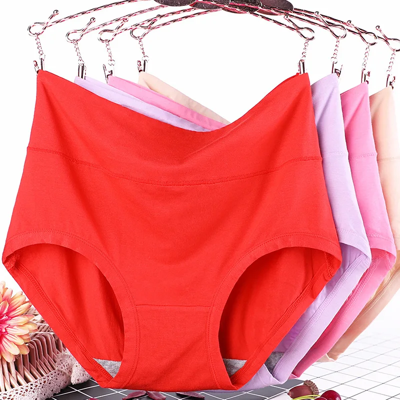 La MaxPa плюс размер XL 3XL женские трусики из бамбукового волокна нижнее белье высокая