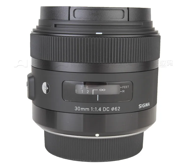 Sigma 30 мм 1 4 Объектив sigma F1.4 DC HSM художественные Объективы для Nikon d3100 D3200 D3300 D5100 D5200 D5300